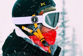 Masque de ski snowboard adapté à la vue