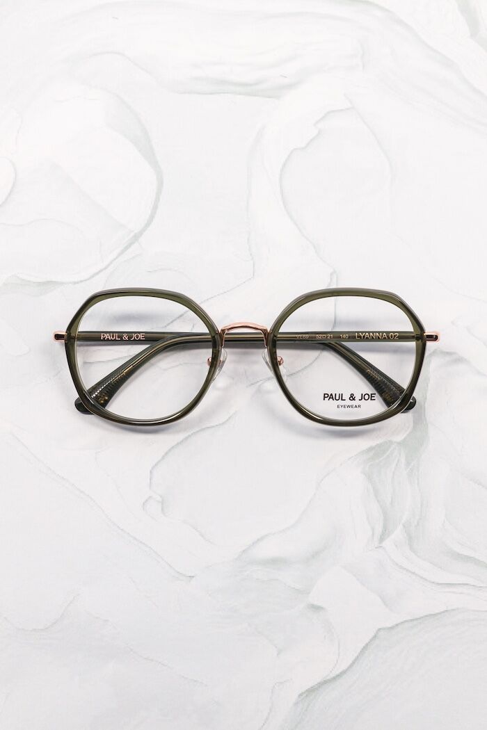 Lunettes de vue rondes femme Paul and Joe Lyanna ronde acétate coloré vert - Optic Duroc