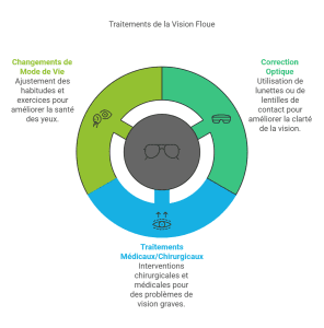 Infographie des traitements de la vision floue