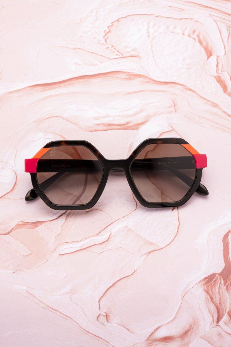 Laura Johns LIVIA - Lunettes de soleil femme délicate marque exclusive Optic Duroc