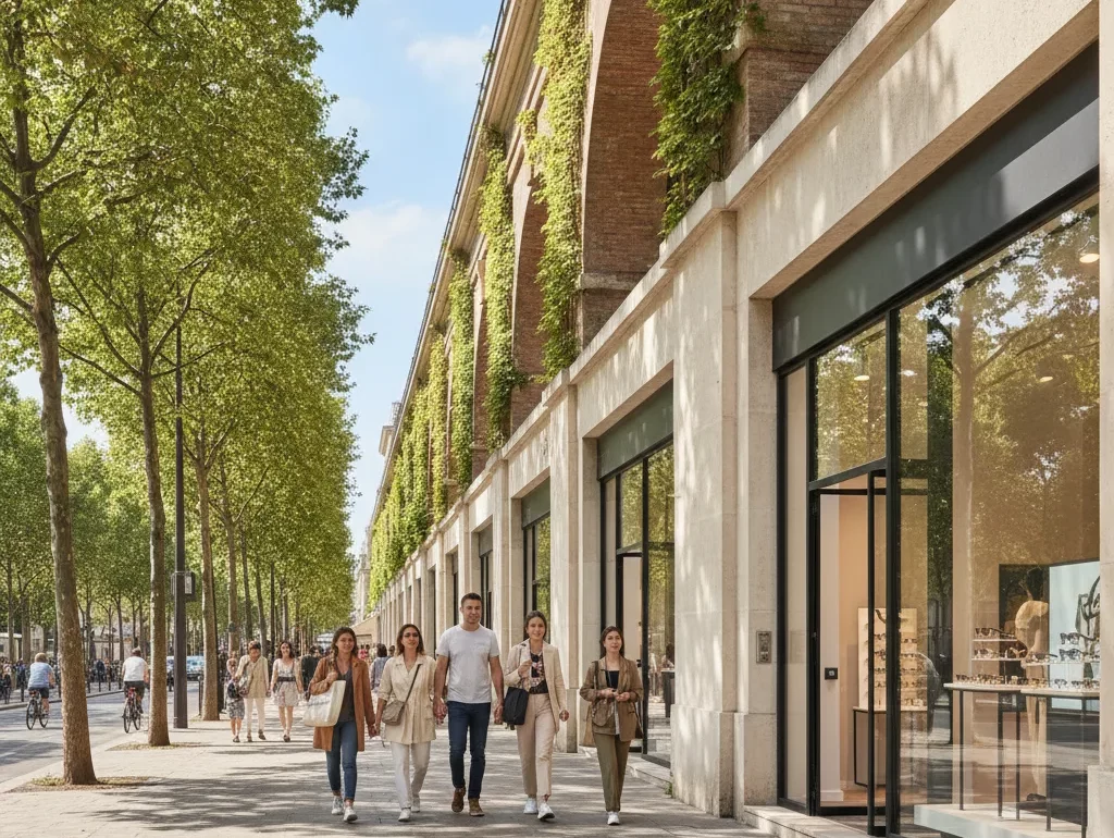 Opticien Daumesnil Paris 12 – accès depuis la Coulée Verte - opticien daumesnil paris 12
