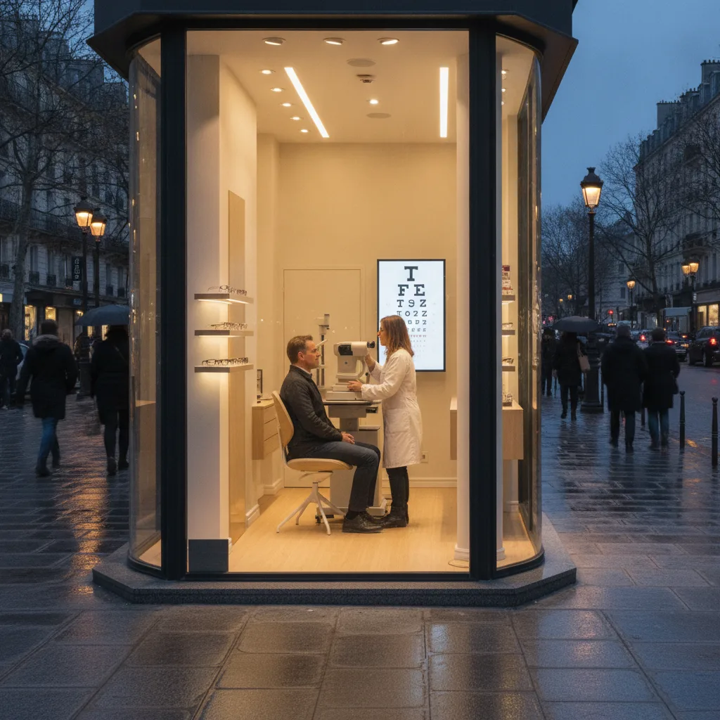 opticien ministère finances bercy