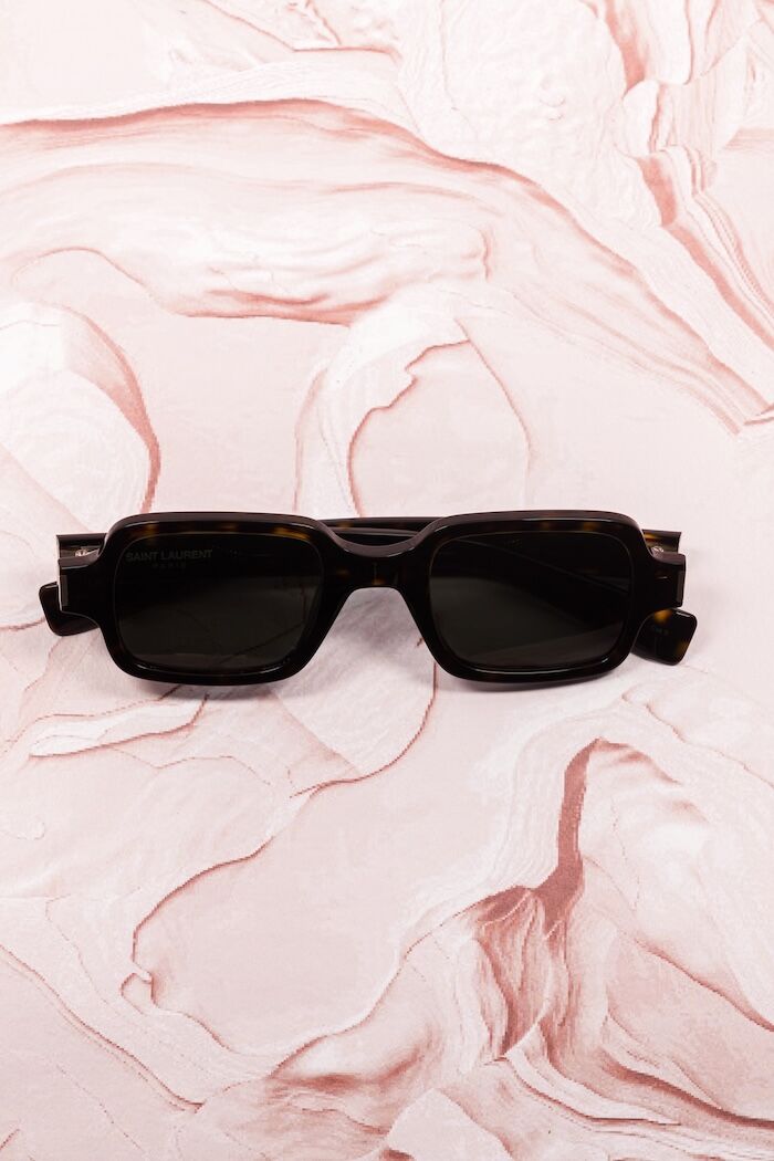 Lunettes de soleil Saint Laurent SL 720 rectangulaire luxe discret - Optic Duroc