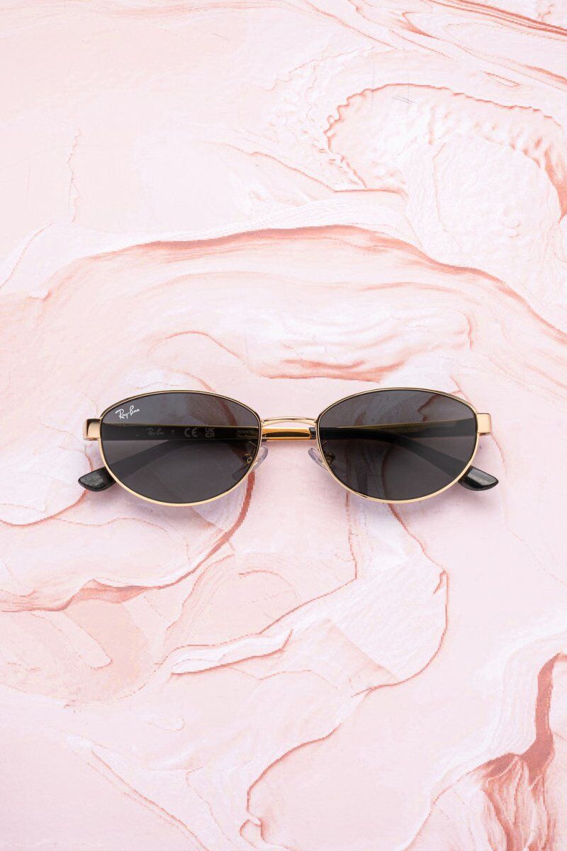 Lunettes de soleil Ray-Ban RB3774D Wayfarer métal silver - Optic Duroc