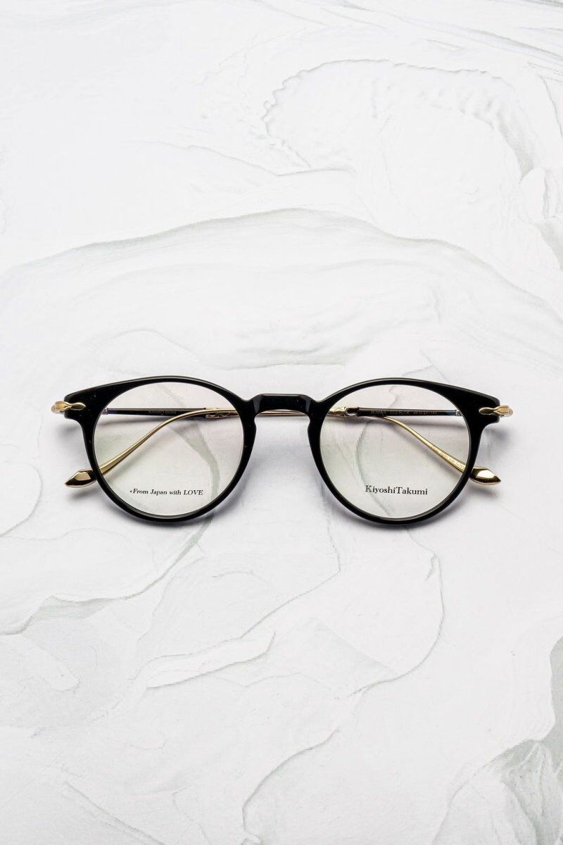 Lunettes de vue homme Kiyoshi Takumi Sumine forme ronde élégante - Optic Duroc